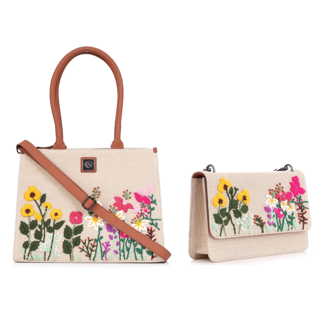 Urban Tote Bag-Gun Metal with Urban Sling -Classic Combo