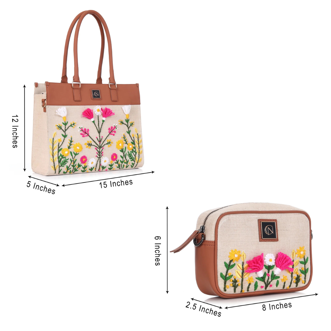 Urban Tote Bag with Urban Sling Bag Combo