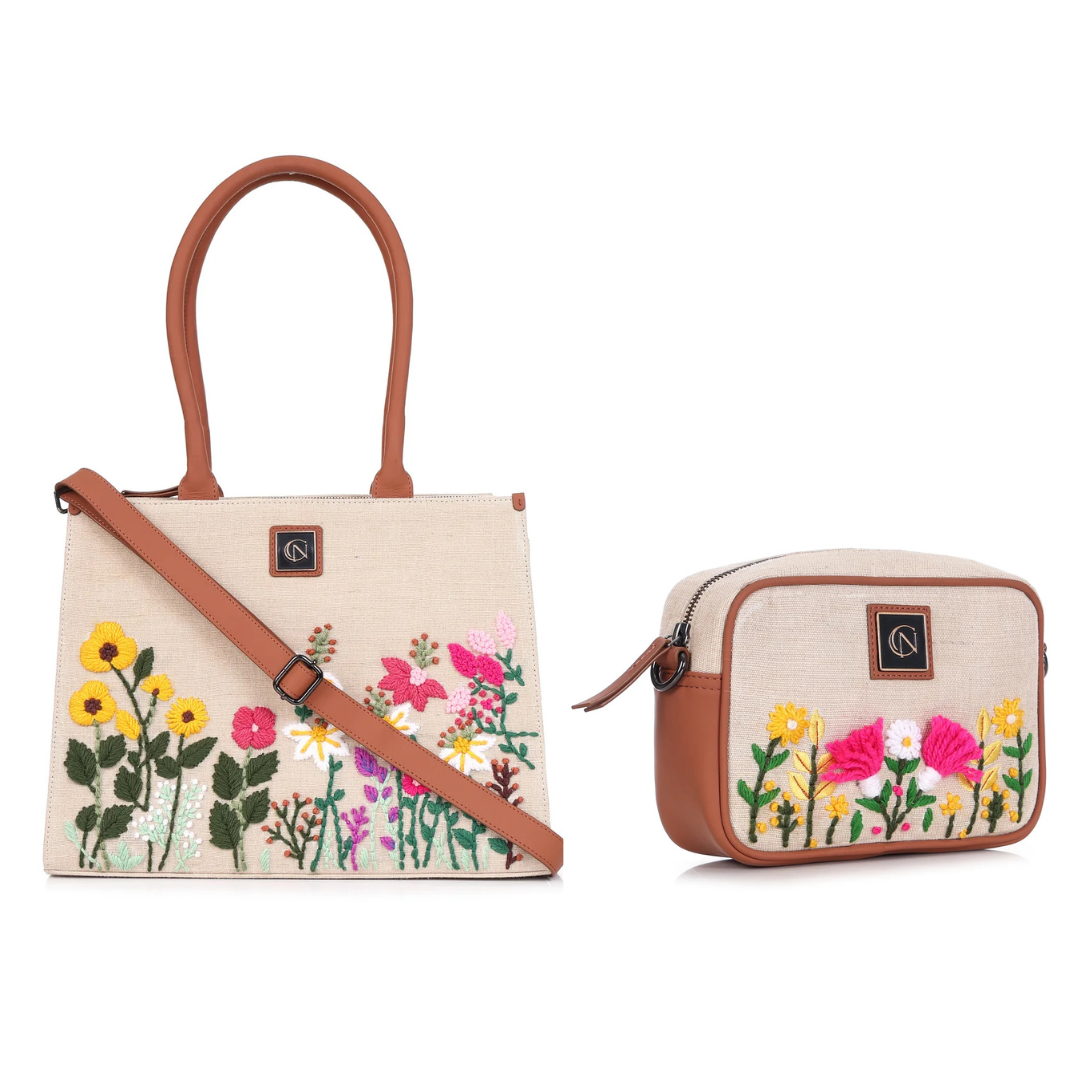 Urban Tote Bag with Urban Sling Bag Combo