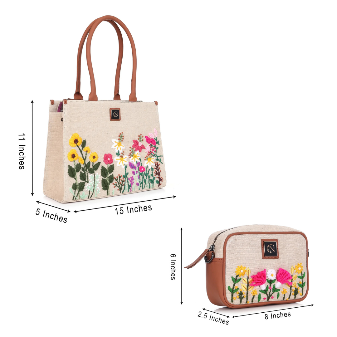 Urban Tote Bag with Urban Sling Bag Combo