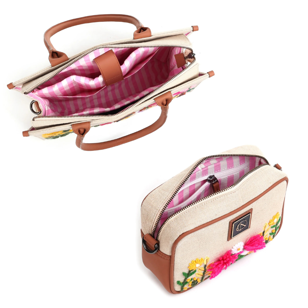 Urban Tote Bag with Urban Sling Bag Combo