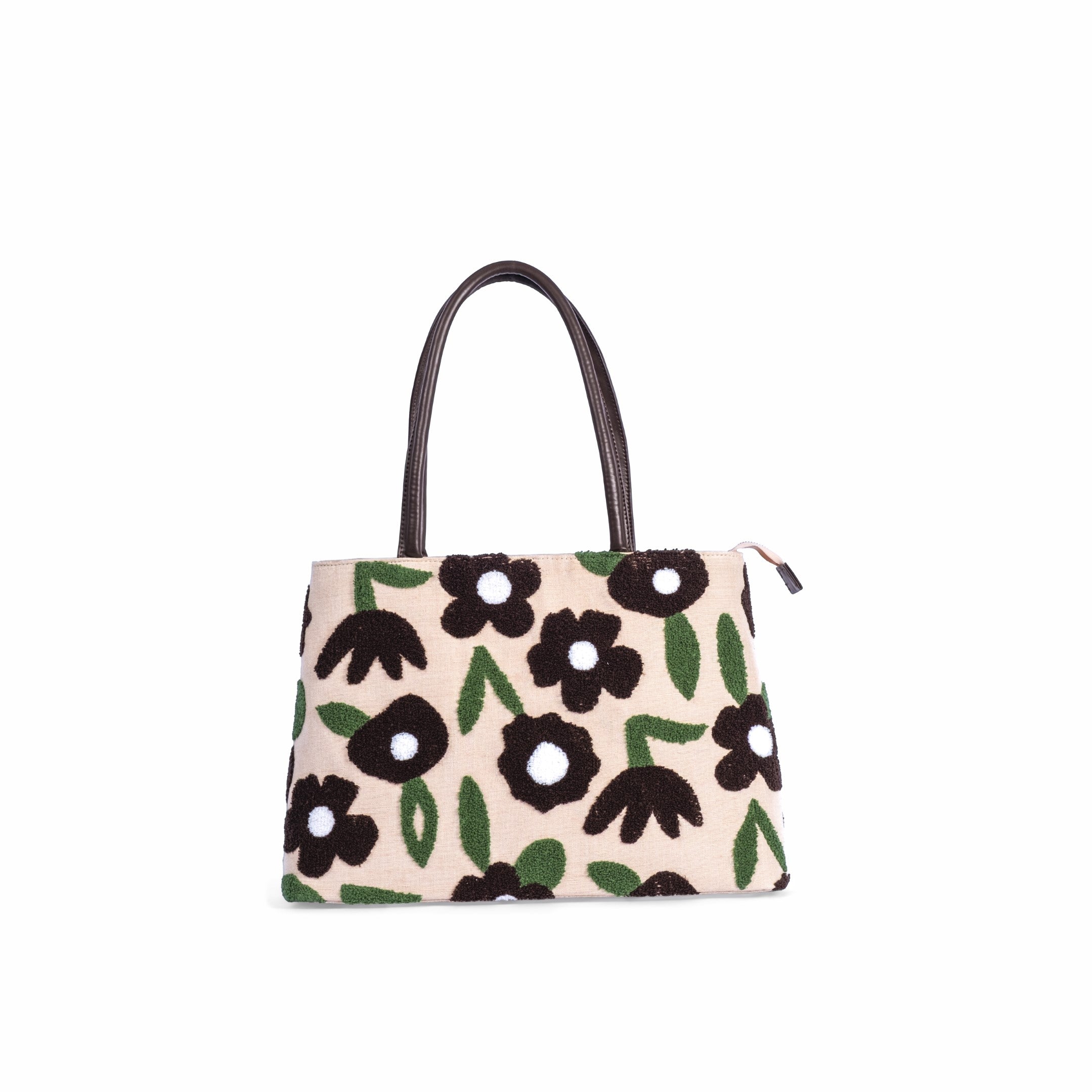 Juco Tufted Embroidery Handbag