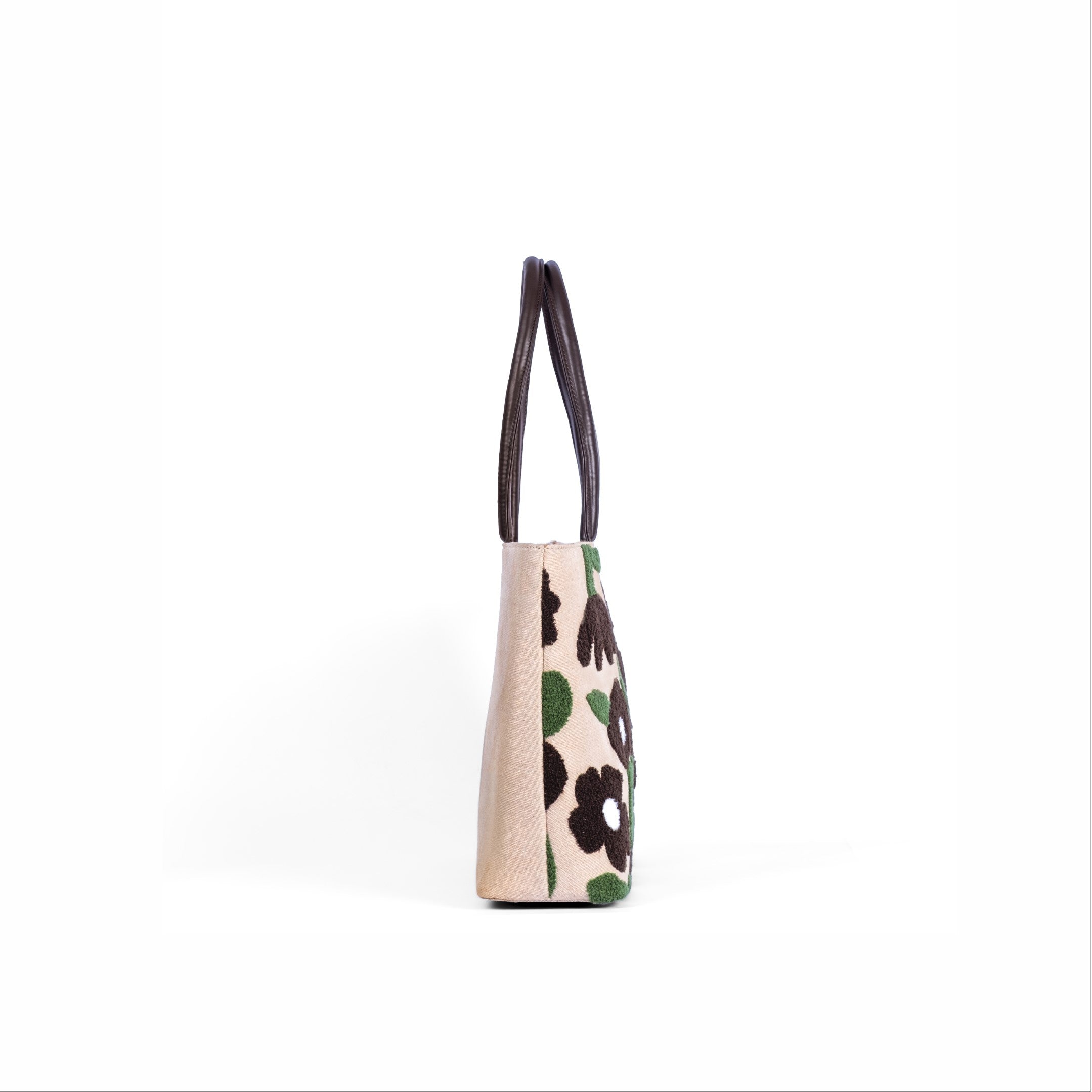 Juco Tufted Embroidery Handbag