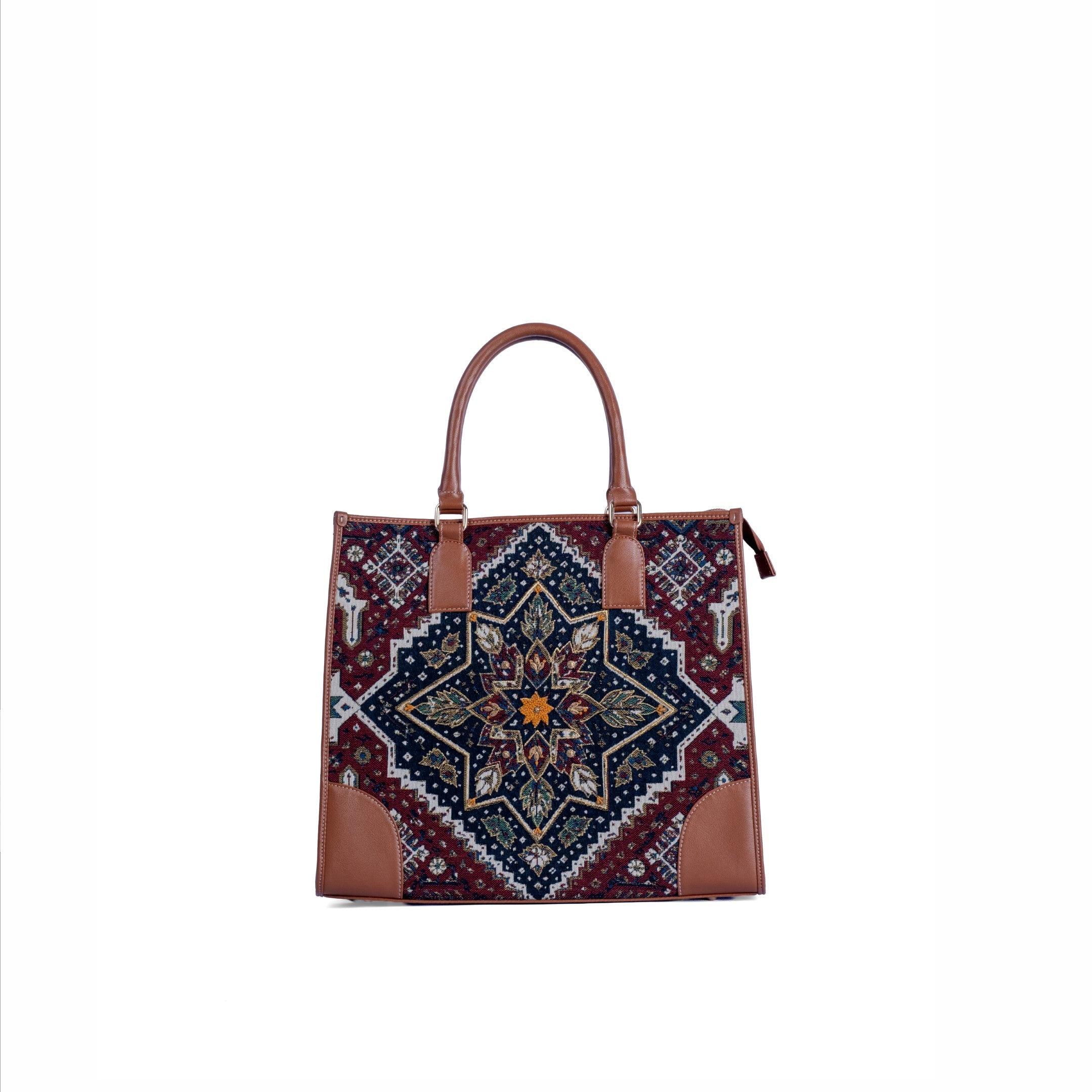 Hand-Embroidered Ladies Fancy Tote Bag