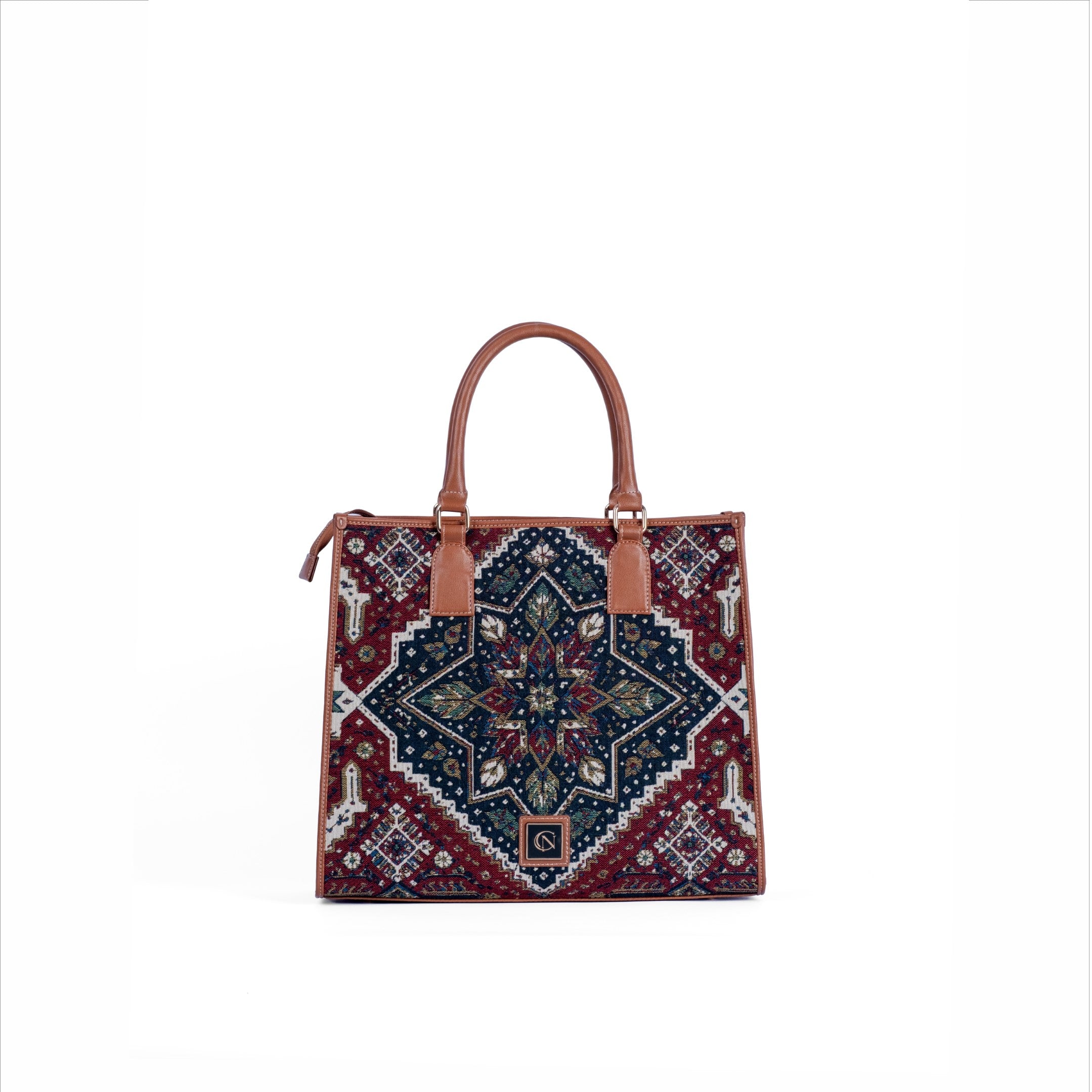 Hand-Embroidered Ladies Fancy Tote Bag