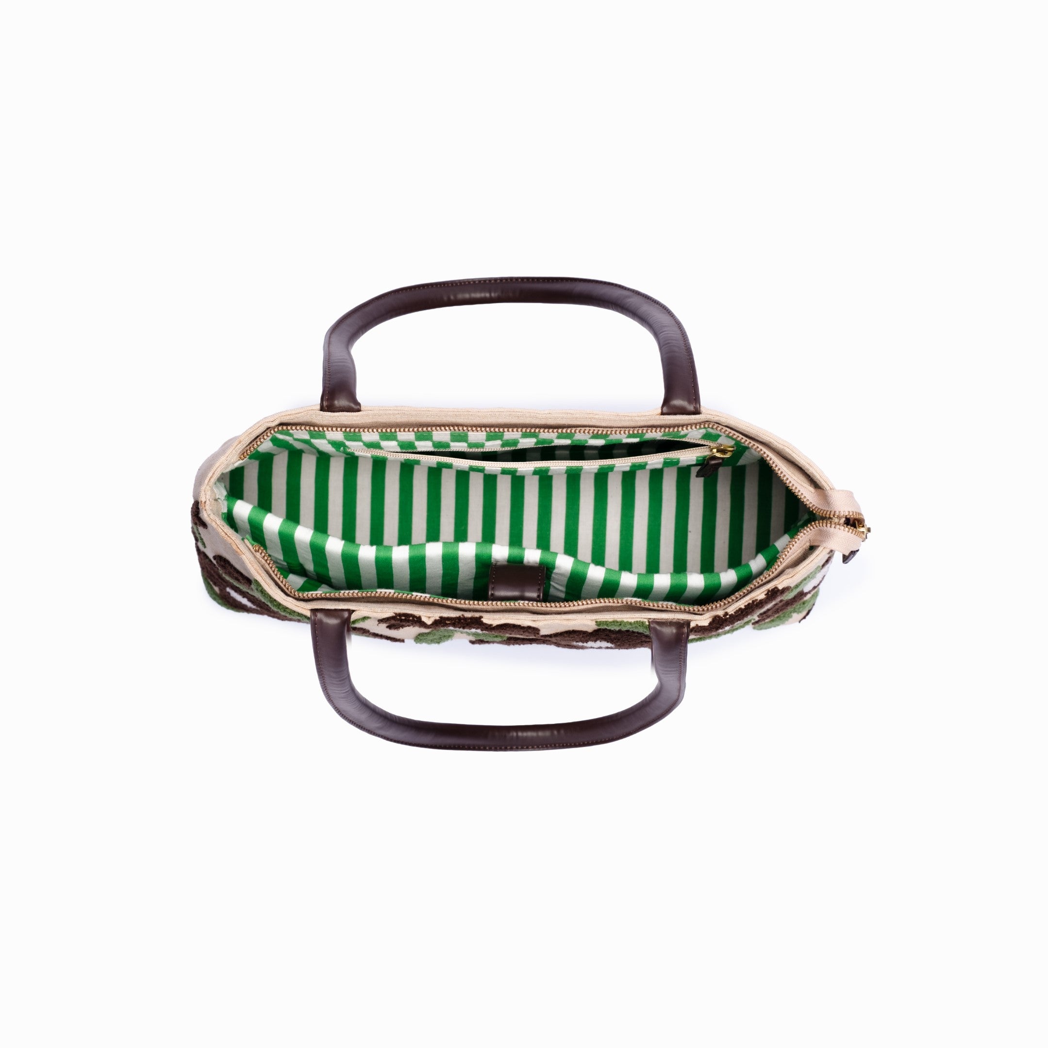 Juco Tufted Embroidery Handbag