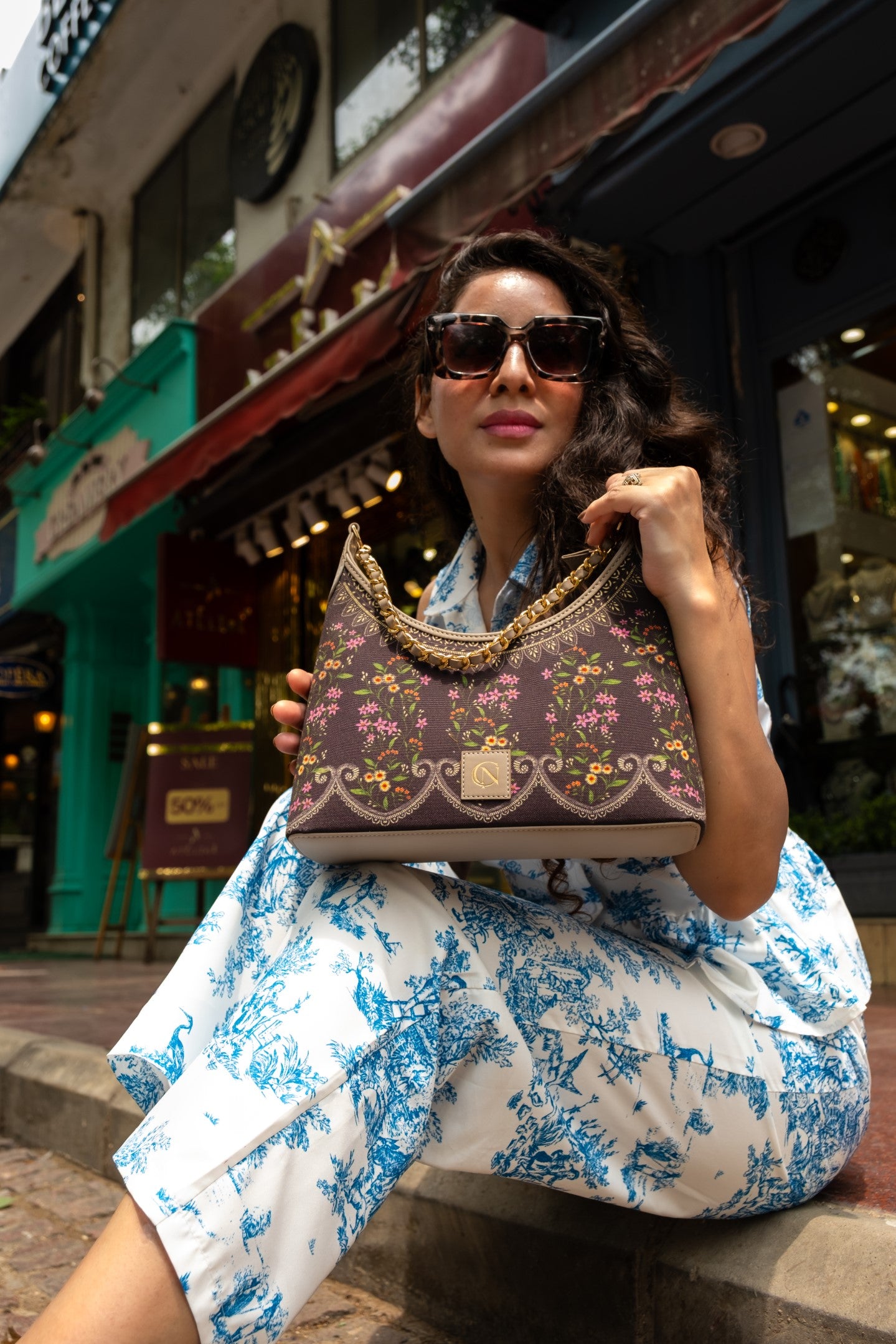 Premium Leather Ladies Shoulder Bag